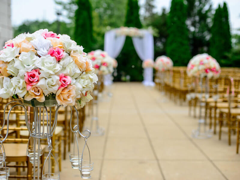 Flowers & Aisle